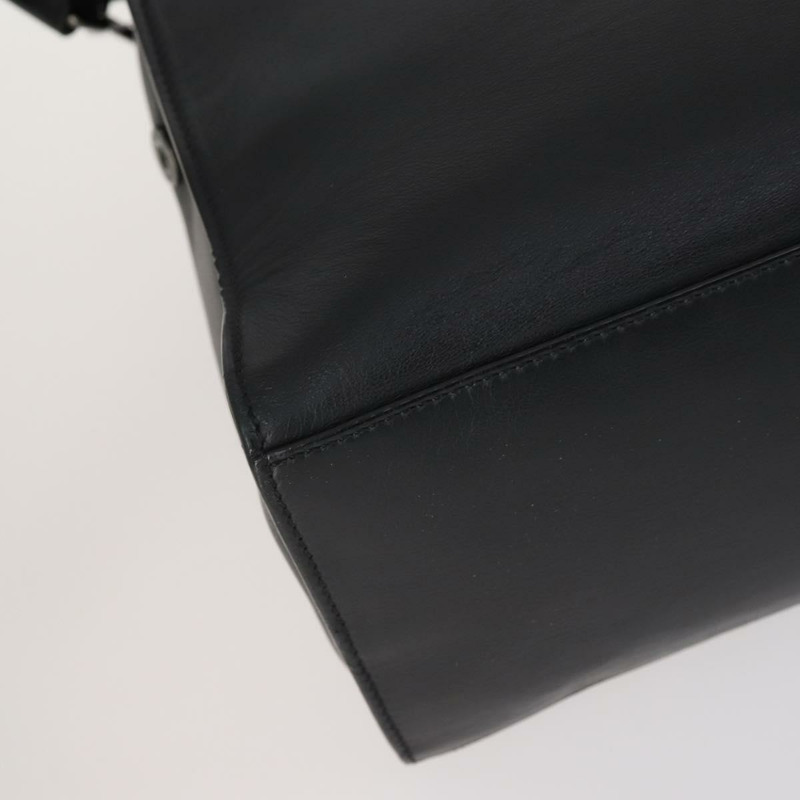 【日本直送】FENDI 手提包 皮革 兩用 黑色 正品 bs29449-16