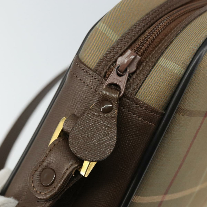 【日本直送】Burberrys Nova 格紋帆布肩包 米色 金色 正品 bs29445-9