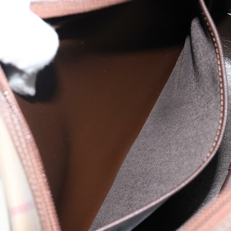 【日本直送】Burberrys Nova 格紋帆布肩包 米色 金色 正品 bs29445-11