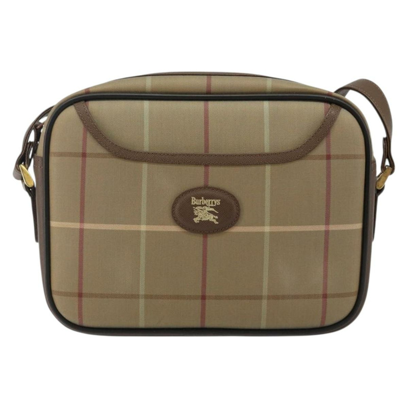 【日本直送】Burberrys Nova 格紋帆布肩包 米色 金色 正品 bs29445-12