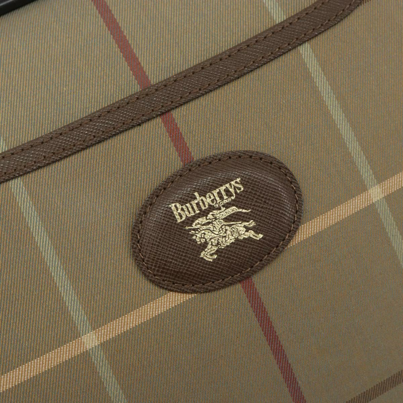 【日本直送】Burberrys Nova 格紋帆布肩包 米色 金色 正品 bs29445-16
