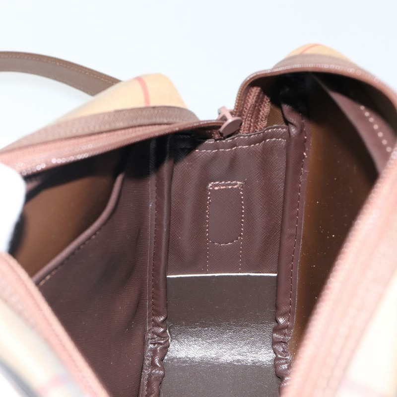 【日本直送】Burberrys Nova 格紋帆布肩包 米色 金色 正品 bs29445-17