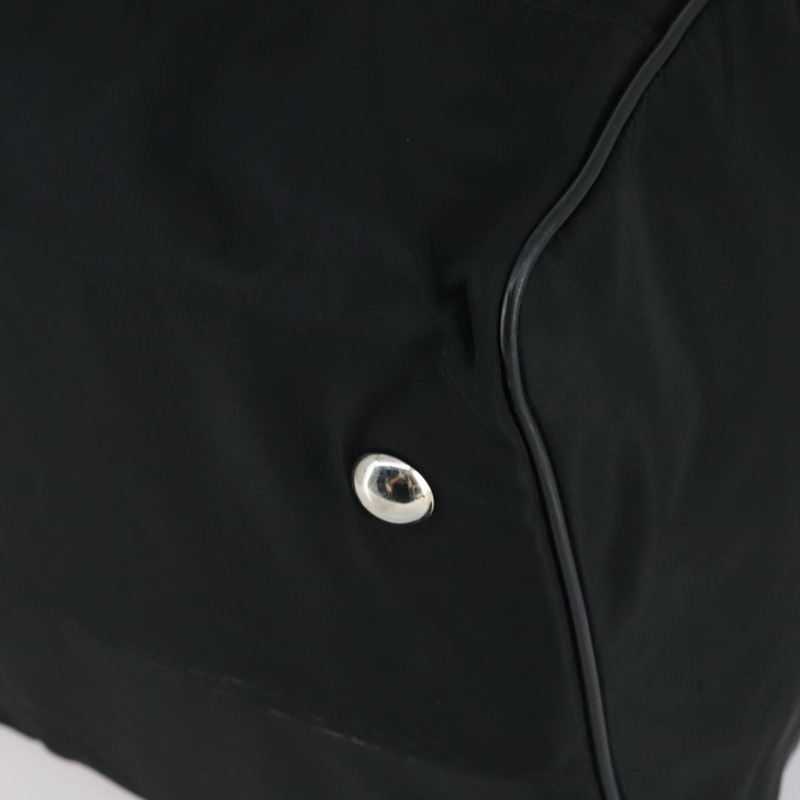 【日本直送】PRADA 波士頓包 尼龍 2way 黑色 銀色 Auth 143770-15