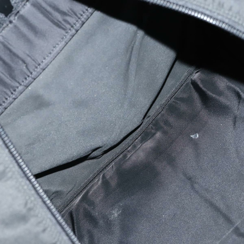 【日本直送】PRADA 波士頓包 尼龍 2way 黑色 銀色 Auth 143770-21