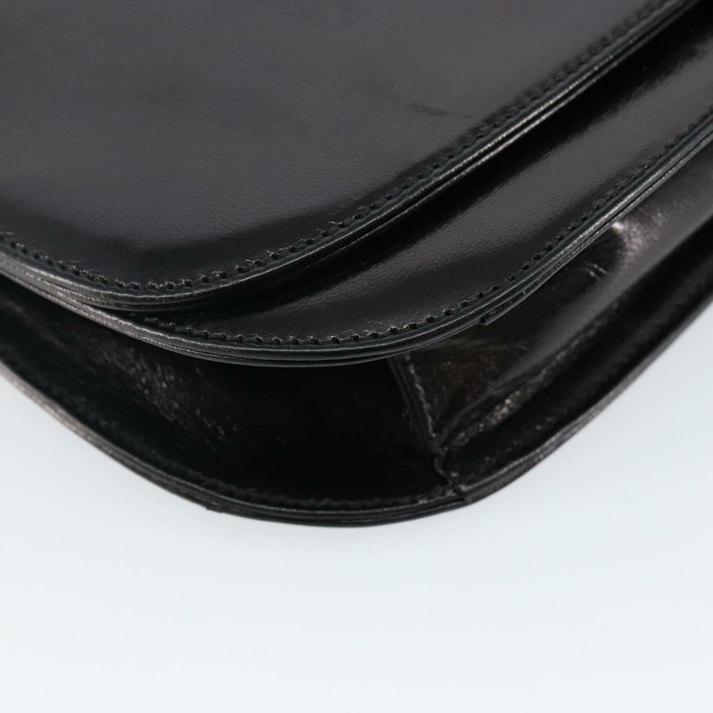 【日本直送】PRADA 黑色皮革鏈條單肩包，正品編號 143771-14