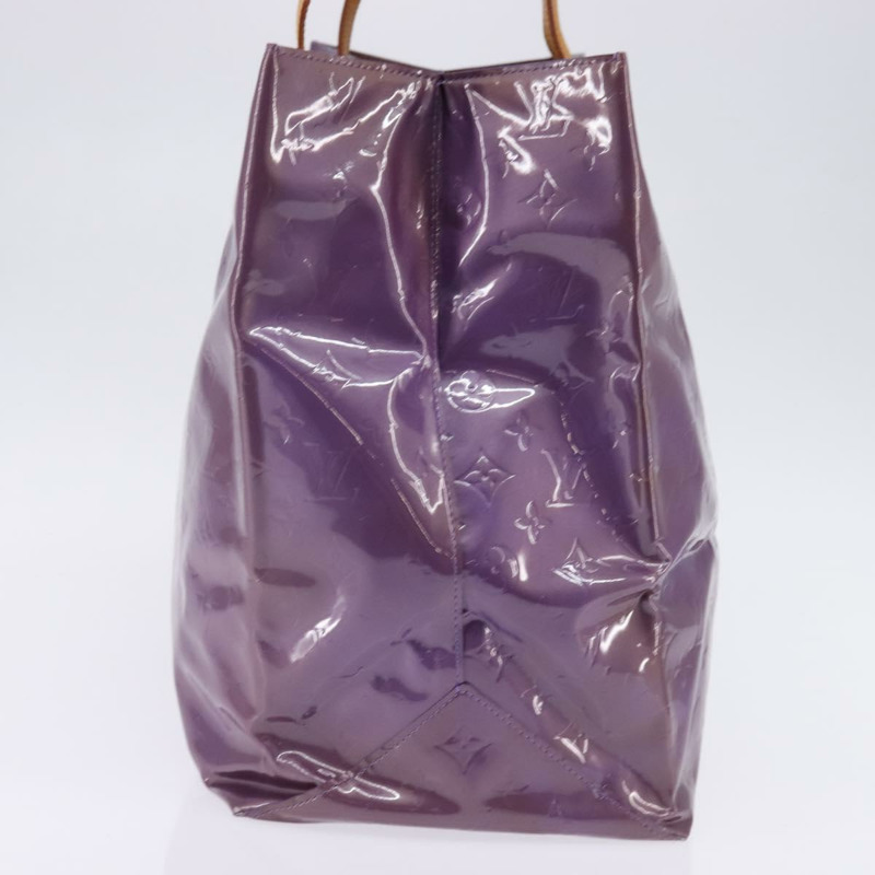 【日本直送】路易威登 Monogram Vernis Reade GM 手提包 紫色 M91085 LV 正品 143132-2