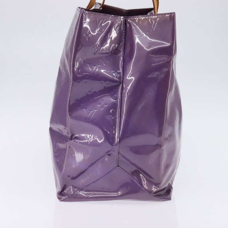 【日本直送】路易威登 Monogram Vernis Reade GM 手提包 紫色 M91085 LV 正品 143132-3
