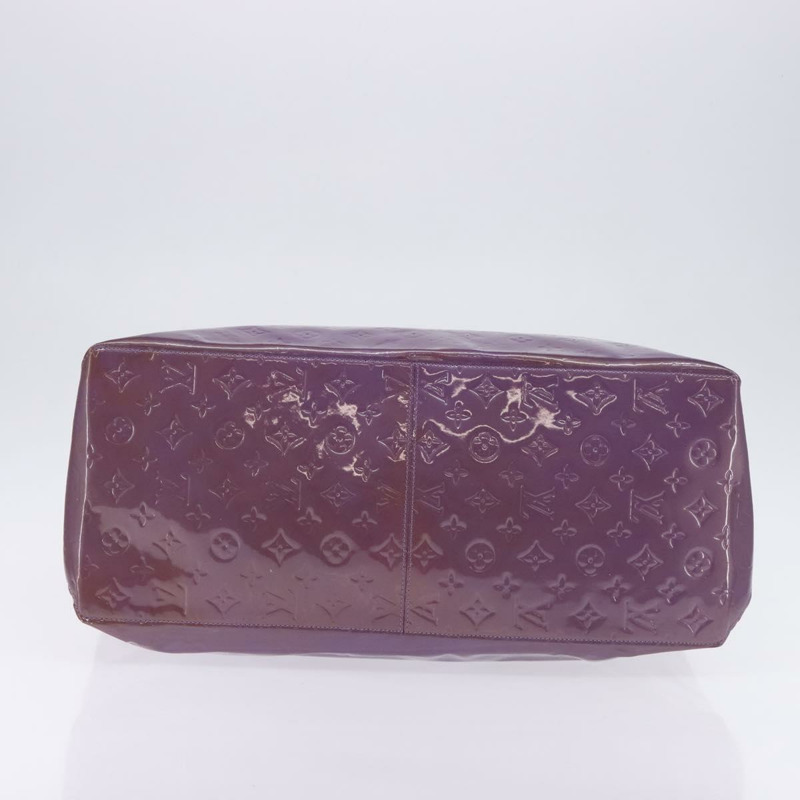 【日本直送】路易威登 Monogram Vernis Reade GM 手提包 紫色 M91085 LV 正品 143132-4