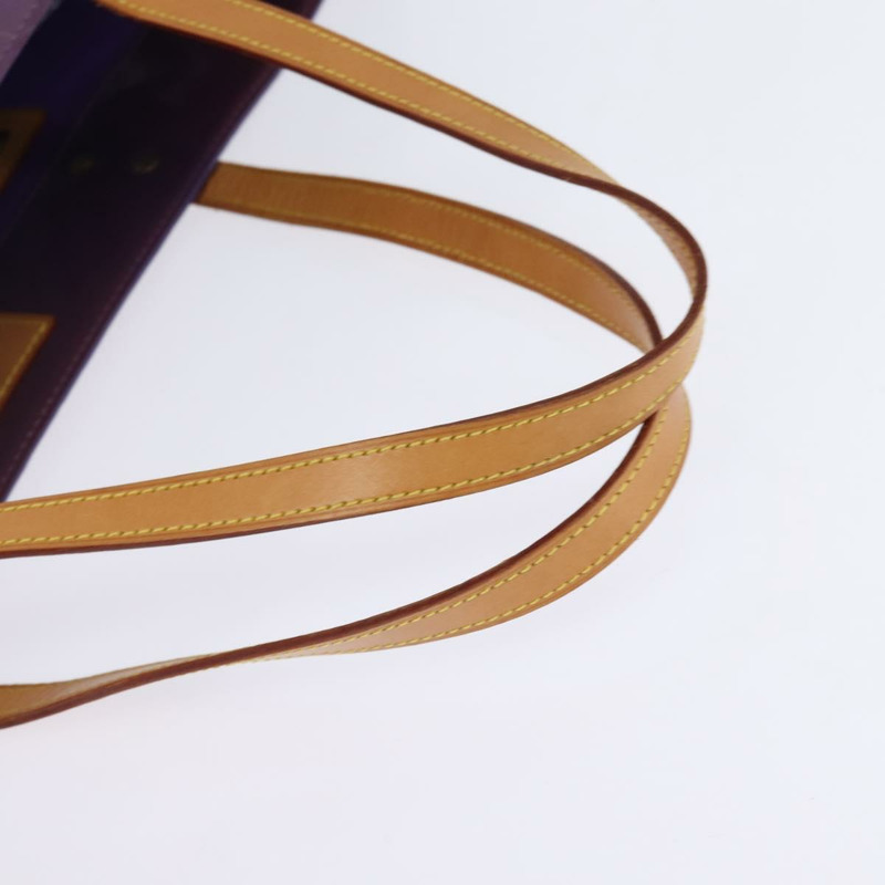 【日本直送】路易威登 Monogram Vernis Reade GM 手提包 紫色 M91085 LV 正品 143132-6