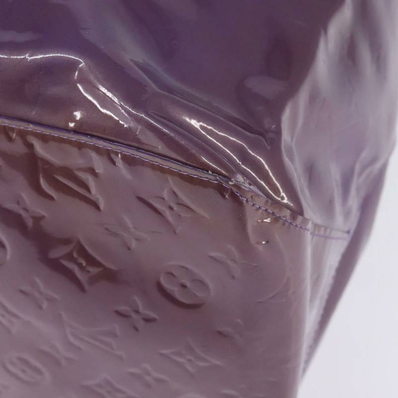 【日本直送】路易威登 Monogram Vernis Reade GM 手提包 紫色 M91085 LV 正品 143132-8