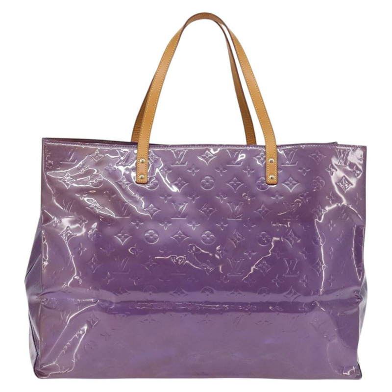 【日本直送】路易威登 Monogram Vernis Reade GM 手提包 紫色 M91085 LV 正品 143132-12