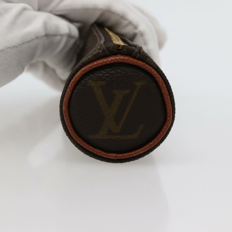 【日本直送】路易威登 Monogram Etui 3 Ball de Golf Pouch M58249 LV Auth 143152-2