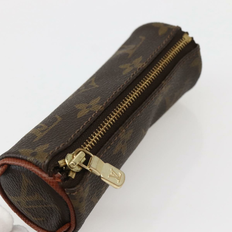 【日本直送】路易威登 Monogram Etui 3 Ball de Golf Pouch M58249 LV Auth 143152-4