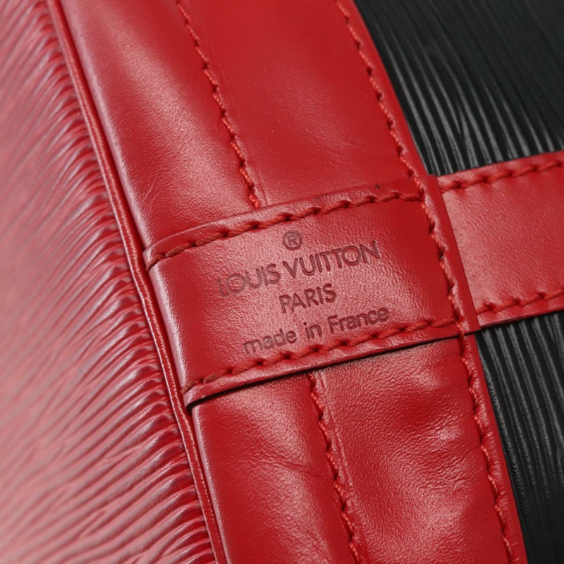 【日本直送】路易威登 Epi Noe 雙色肩背包 黑紅 M44017 LV 正品 143106-16