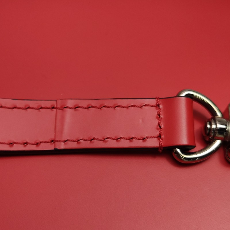 Louis Vuitton(LV) Luna牛皮純色字母logo翻蓋斜挎包單肩包-17