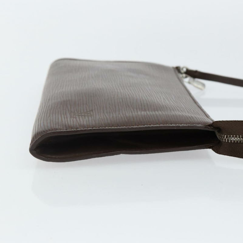 【日本直送】路易威登 Epi Pochette 配件袋摩卡咖啡 M5294D LV 正品 143110-2
