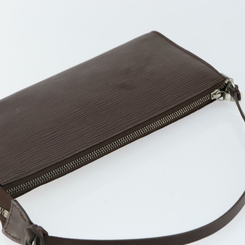 【日本直送】路易威登 Epi Pochette 配件袋摩卡咖啡 M5294D LV 正品 143110-5