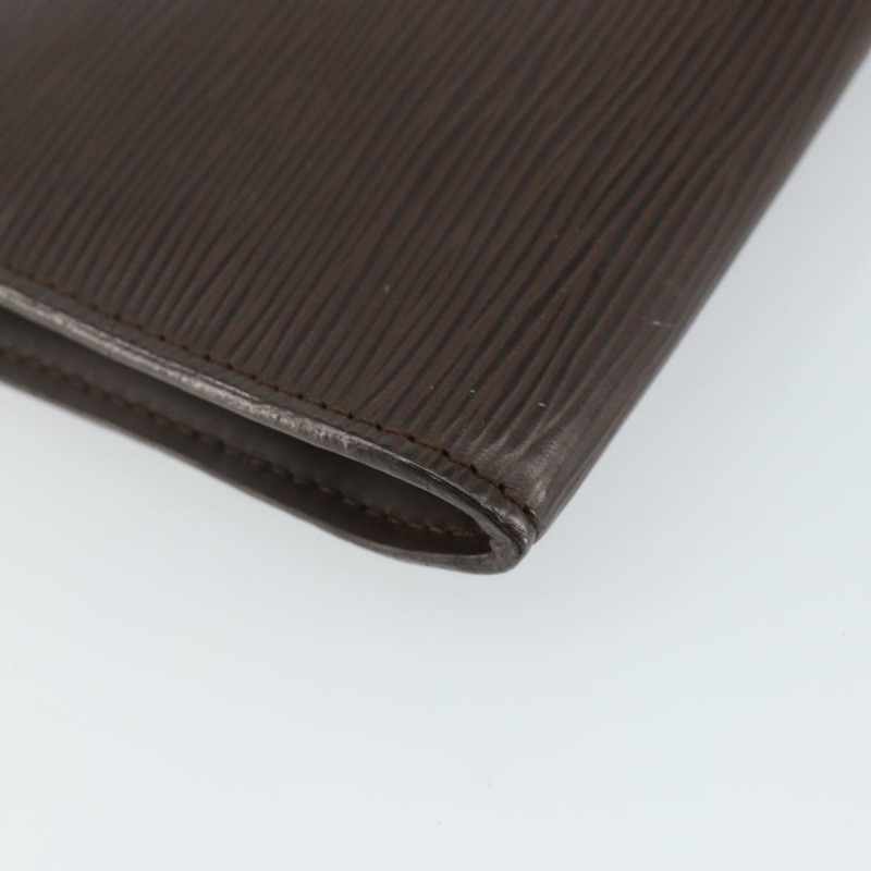 【日本直送】路易威登 Epi Pochette 配件袋摩卡咖啡 M5294D LV 正品 143110-14