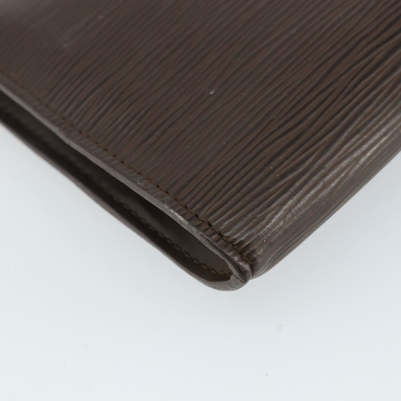 【日本直送】路易威登 Epi Pochette 配件袋摩卡咖啡 M5294D LV 正品 143110-15