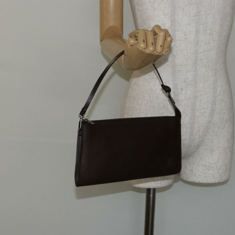 【日本直送】路易威登 Epi Pochette 配件袋摩卡咖啡 M5294D LV 正品 143110-19