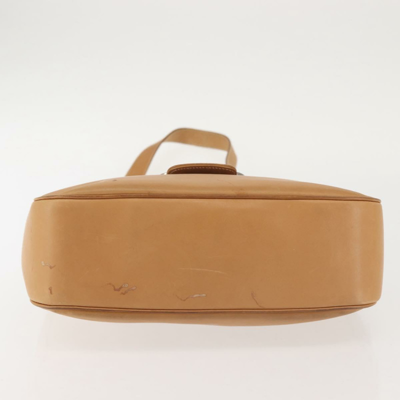 【日本直送】Salvatore Ferragamo Gancini 單肩包 皮革 棕色 銀色 正品 135337-4