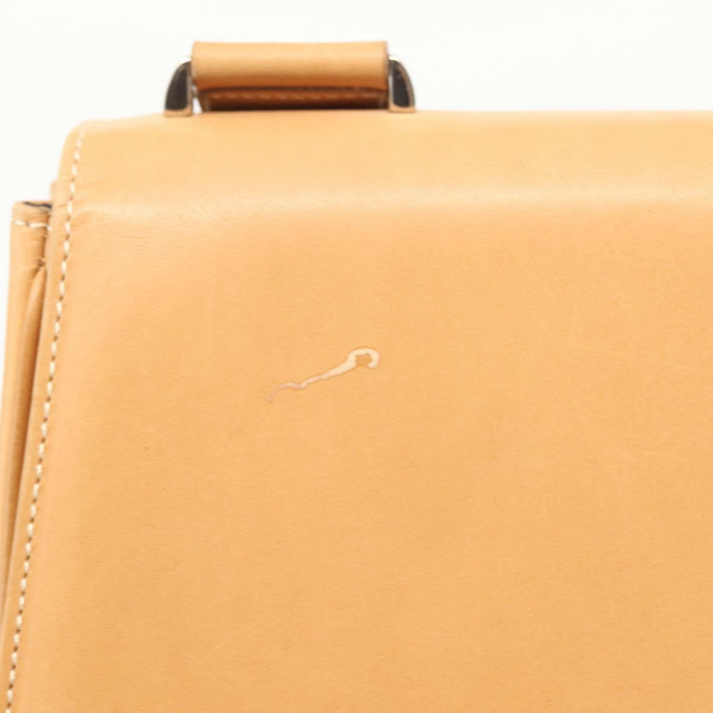 【日本直送】Salvatore Ferragamo Gancini 單肩包 皮革 棕色 銀色 正品 135337-8