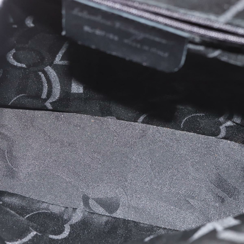 【日本直送】Salvatore Ferragamo Gancini 單肩包 皮革 棕色 銀色 正品 135337-10