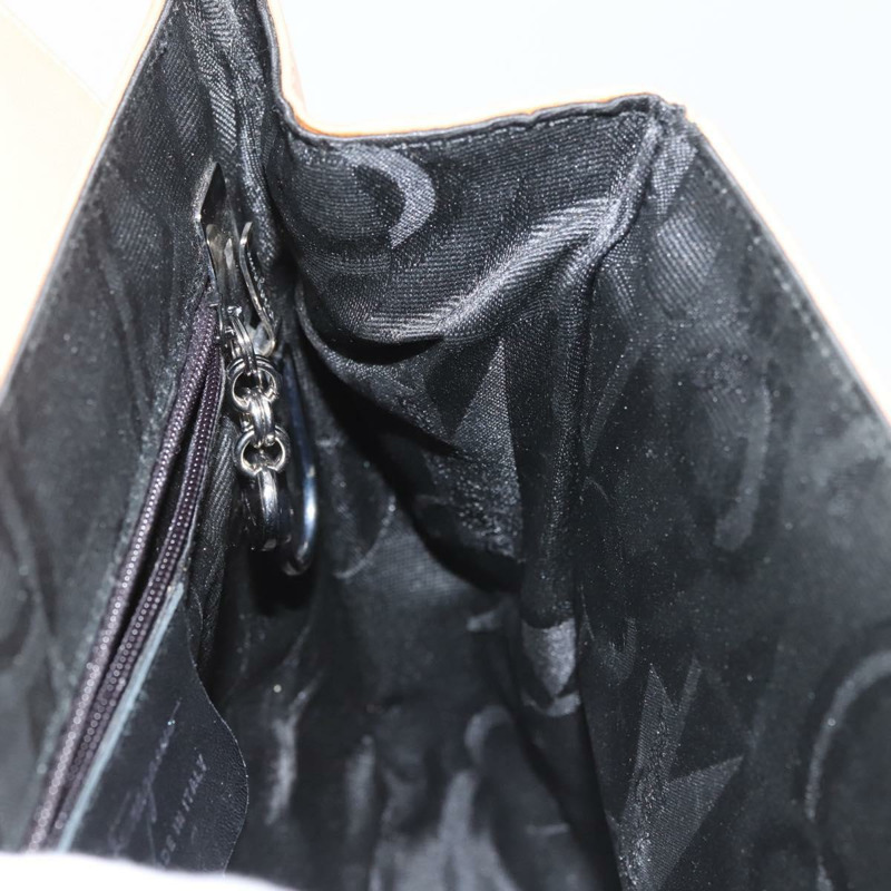 【日本直送】Salvatore Ferragamo Gancini 單肩包 皮革 棕色 銀色 正品 135337-19