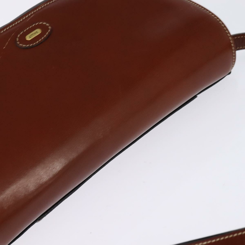 【日本直送】BALLY 黑色金色皮革肩背包 正品 BA5594-5