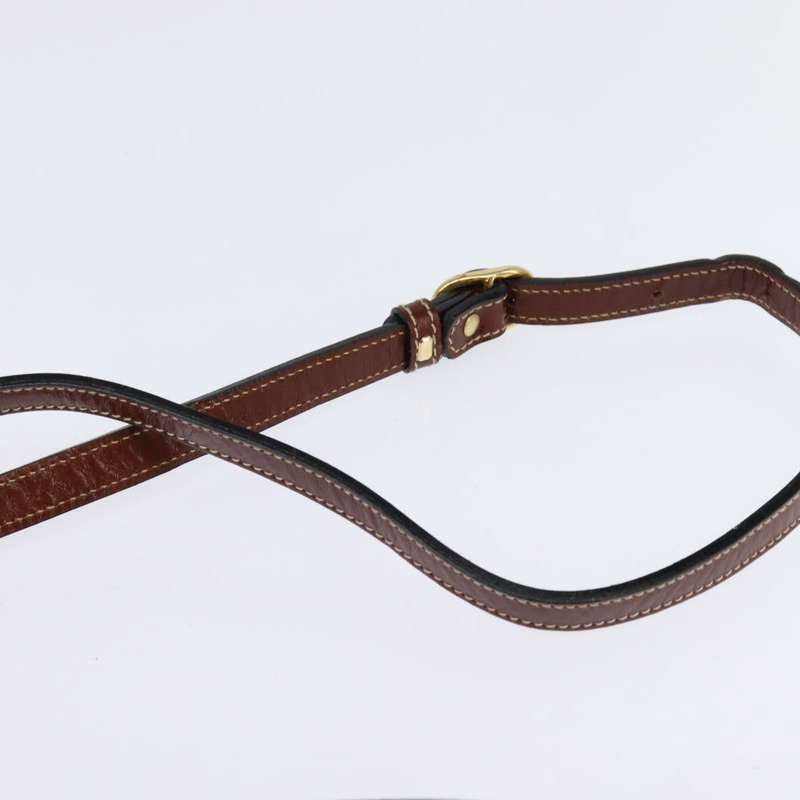 【日本直送】BALLY 黑色金色皮革肩背包 正品 BA5594-7