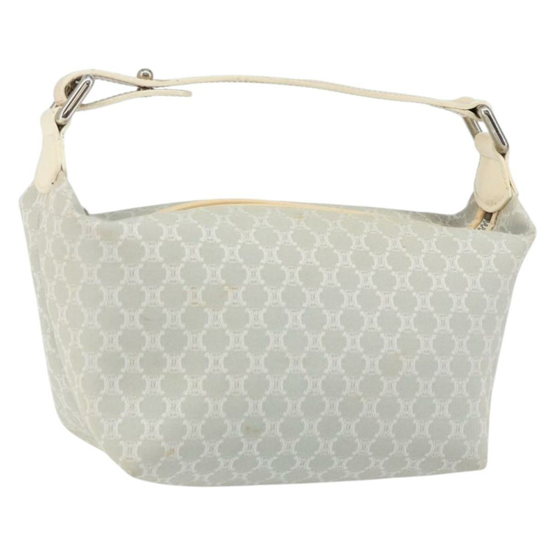 【日本直送】CELINE Macadam帆布手袋 白色 銀色 正品 135341-0