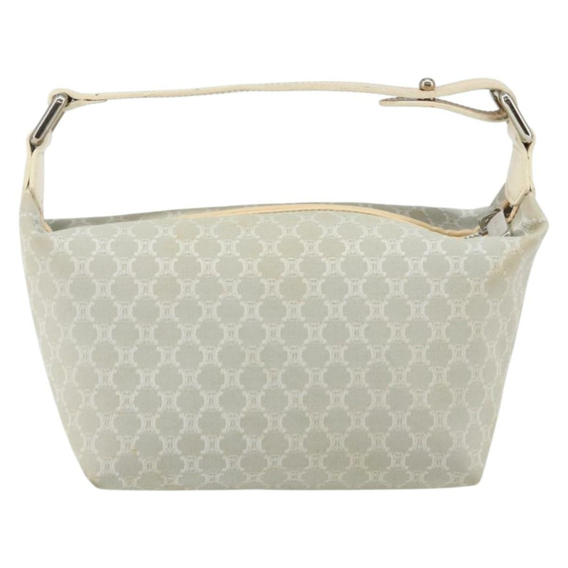 【日本直送】CELINE Macadam帆布手袋 白色 銀色 正品 135341-1