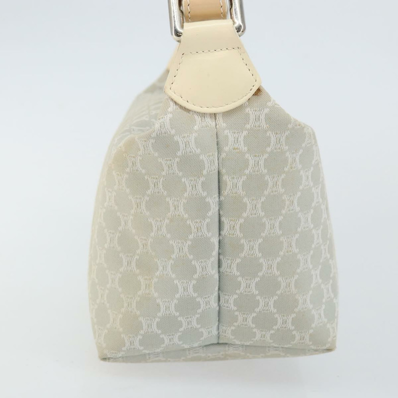 【日本直送】CELINE Macadam帆布手袋 白色 銀色 正品 135341-3