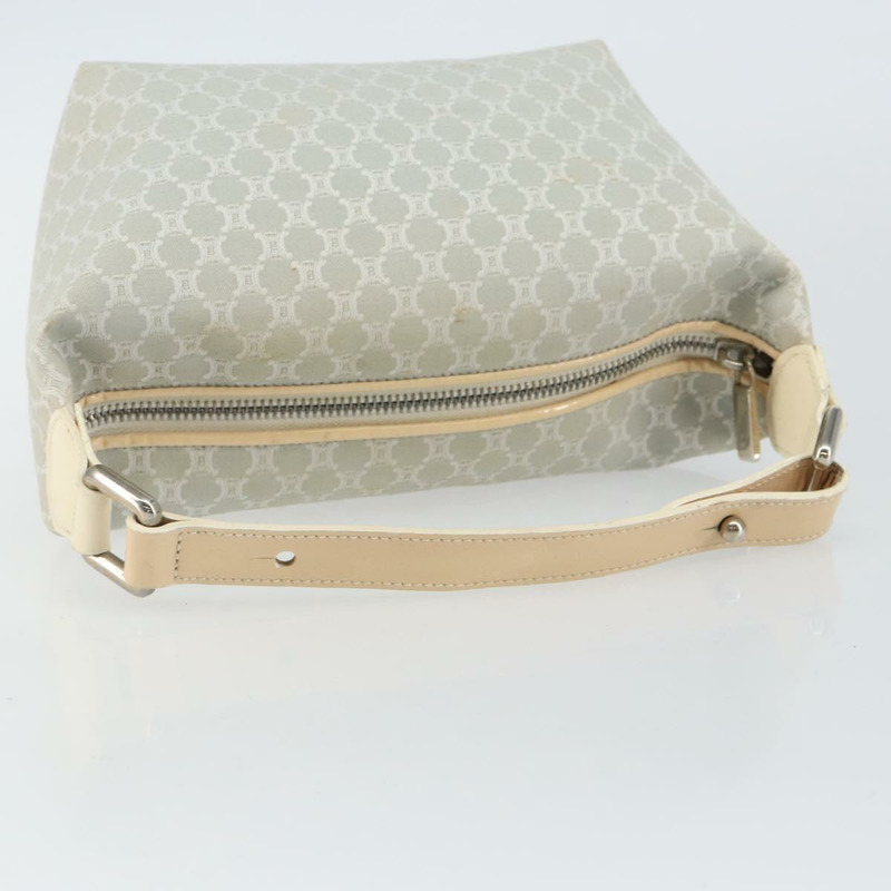 【日本直送】CELINE Macadam帆布手袋 白色 銀色 正品 135341-6