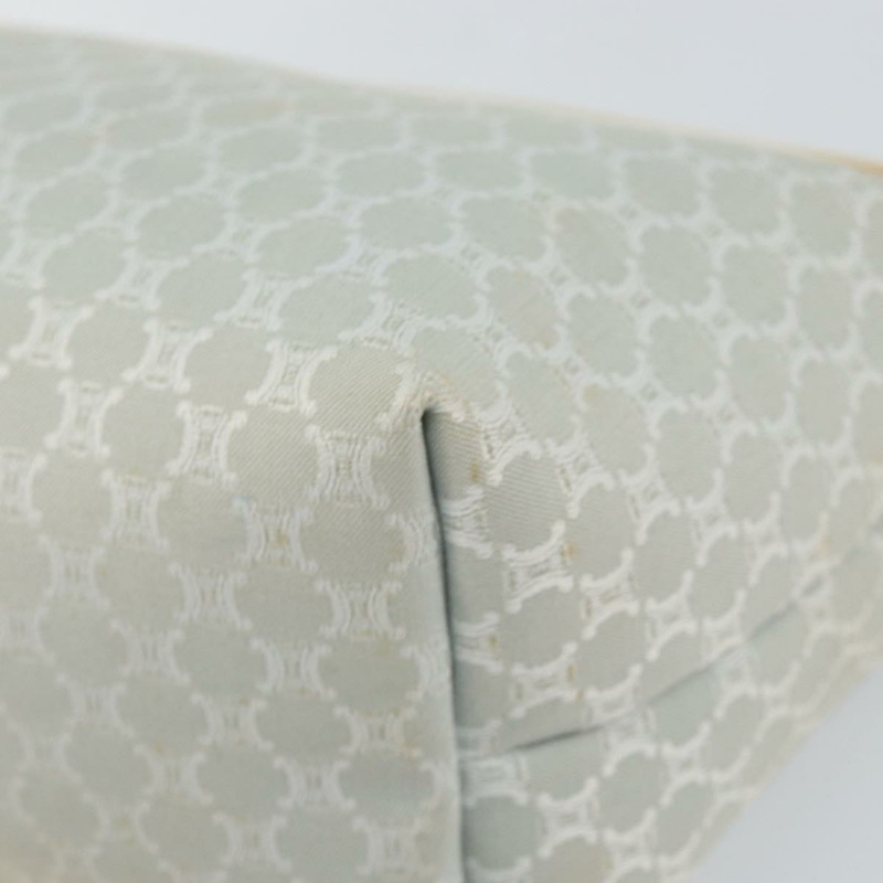 【日本直送】CELINE Macadam帆布手袋 白色 銀色 正品 135341-13