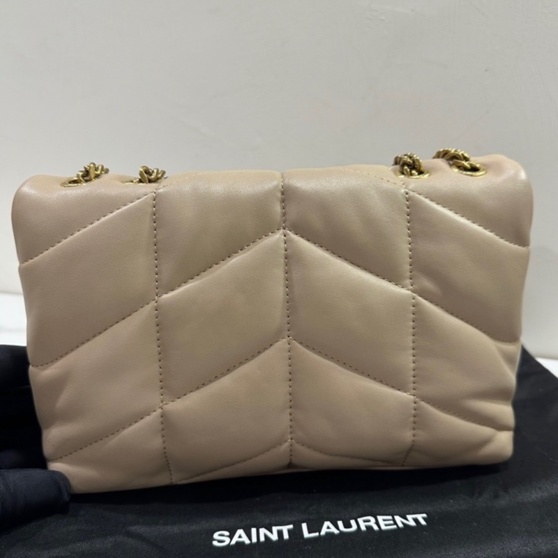 YSL Puffer mini奶茶色-6
