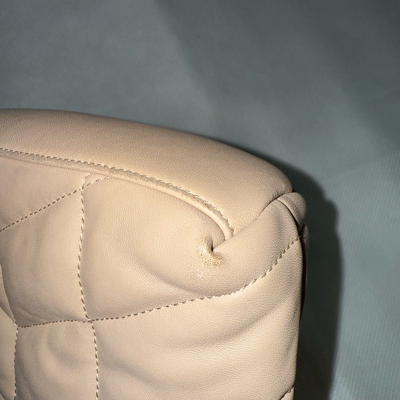 YSL Puffer mini奶茶色-14