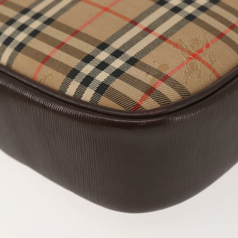 【日本直送】Burberrys Nova 格紋背包背包 米色 金色 正品 BA5837-13