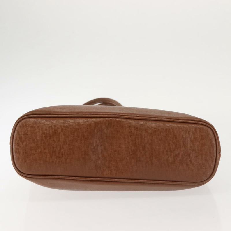 【日本直送】Burberrys 棕色金色皮革手提包,正品 BA5836-4