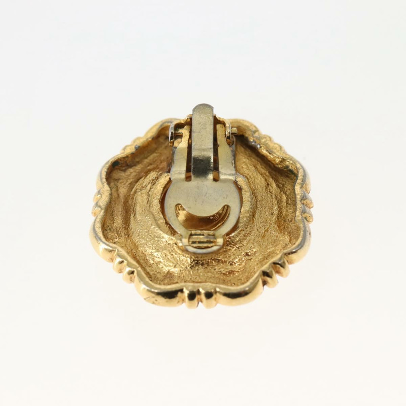 【日本直送】香奈兒耳環 金屬金 CC Auth BA5806-2