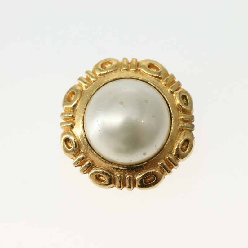 【日本直送】香奈兒耳環 金屬金 CC Auth BA5806-6