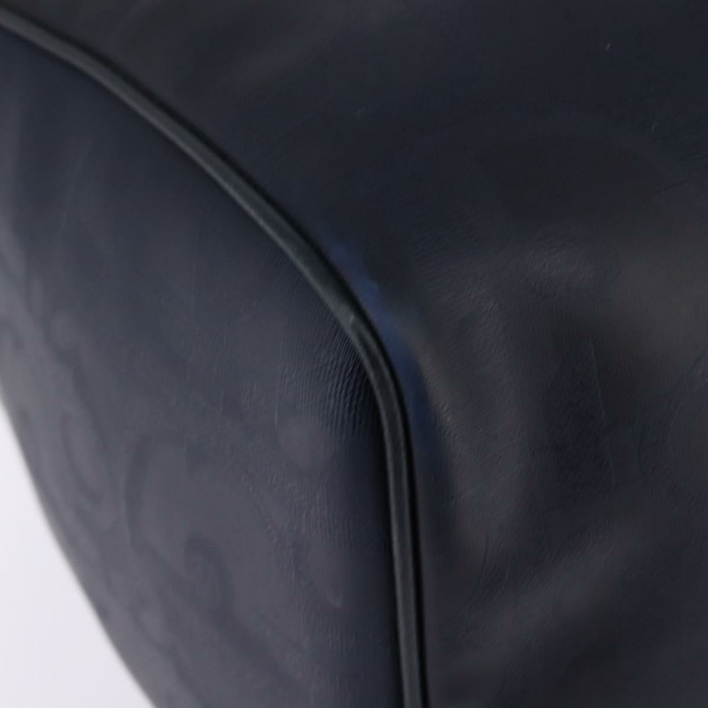 【日本直送】Christian Dior Trotter帆布波士頓包 海軍藍 金色 正品 BA5821-8