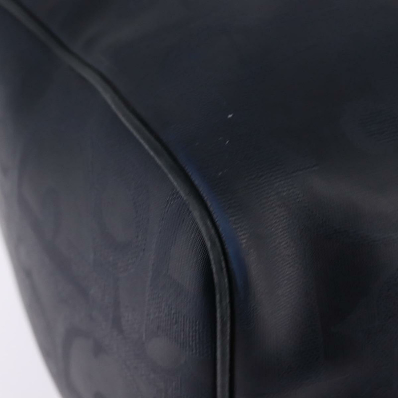 【日本直送】Christian Dior Trotter帆布波士頓包 海軍藍 金色 正品 BA5821-14