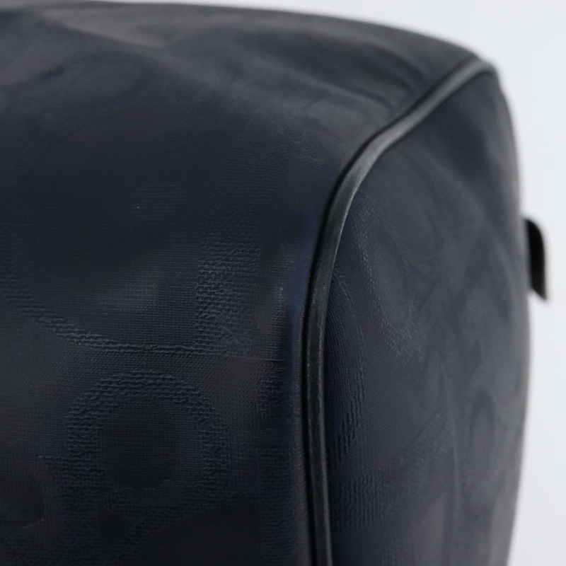 【日本直送】Christian Dior Trotter帆布波士頓包 海軍藍 金色 正品 BA5821-15