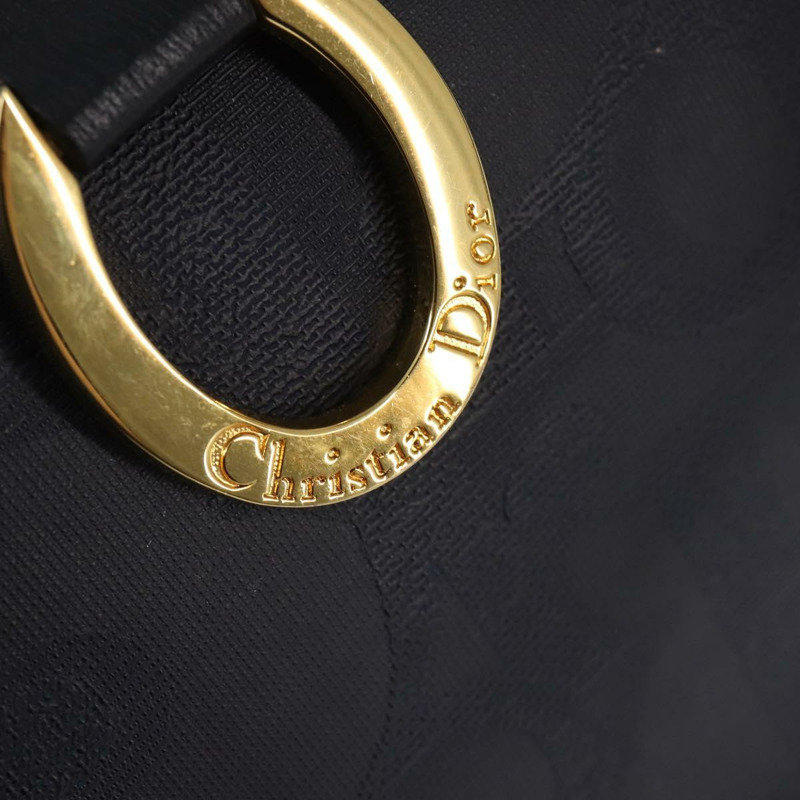 【日本直送】Christian Dior Trotter帆布波士頓包 海軍藍 金色 正品 BA5821-16