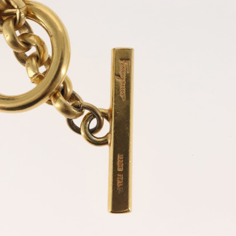 【日本直送】Salvatore Ferragamo 項鍊 金屬 金色 正品 BA5679-10