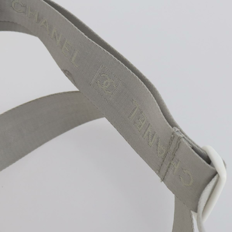 【日本直送】香奈兒滑雪箱運動系列包尼龍白色銀色CC標誌正品BA5290V-7