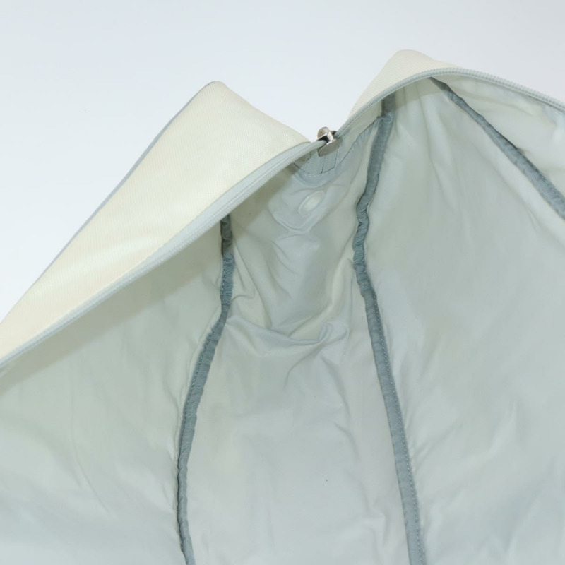 【日本直送】香奈兒滑雪箱運動系列包尼龍白色銀色CC標誌正品BA5290V-16