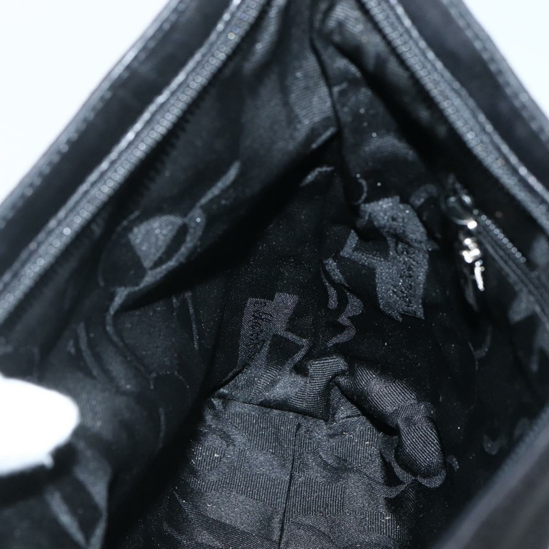 【日本直送】Salvatore Ferragamo 肩背包 黑色 銀色 正品 BA5743-17