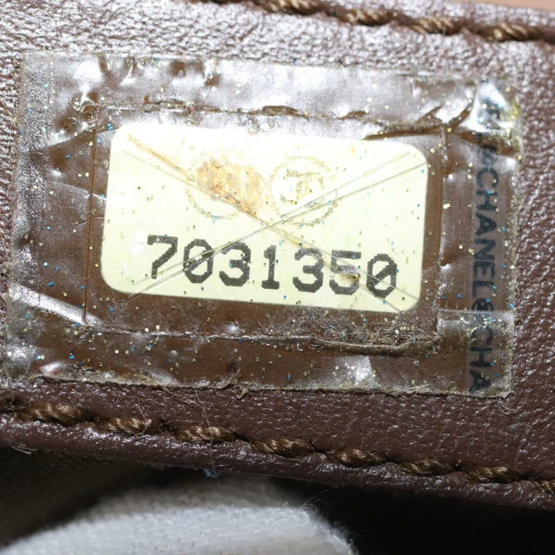 【日本直送】香奈兒新旅遊系列托特包 尼龍 卡其色 CC 標誌 Auth 143817-9